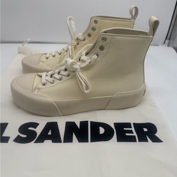 Jill Sander Leather High Top - Picture 13 of 16